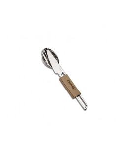 campfire cutlery set - pack 2 cubiertos inox - primus 2