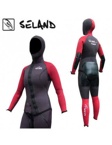 mulhacen clasico (granate/negro) - traje neopreno - seland