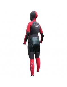 mulhacen clasico (granate/negro) - traje neopreno - seland 2