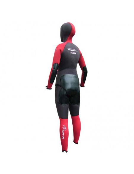 mulhacen clasico (granate/negro) - traje neopreno - seland