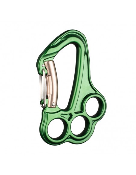 vlad twin gate - placa multianclaje con mosquetón - grivel