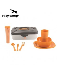 cerf picnic box - conjunto picnic 4 personas - easy camp