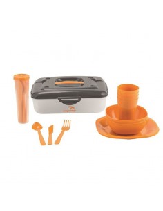 cerf picnic box - conjunto picnic 4 personas - easy camp 2