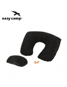 travel sleep kit - cojin con accesorios - easy camp