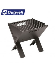 cazal portable - barbacoa de carbón - outwell