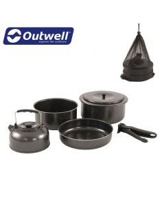 fiesta set m - bateria de cocina - outwell