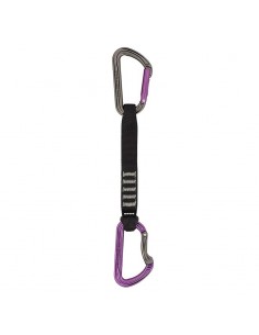 pack 6 shadow 18 cm (titanium/purple) - cintas express nylon - dmm 2