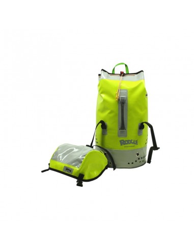 chichín 40+2 verde fluor - mochila barrancos mujer - rodcle