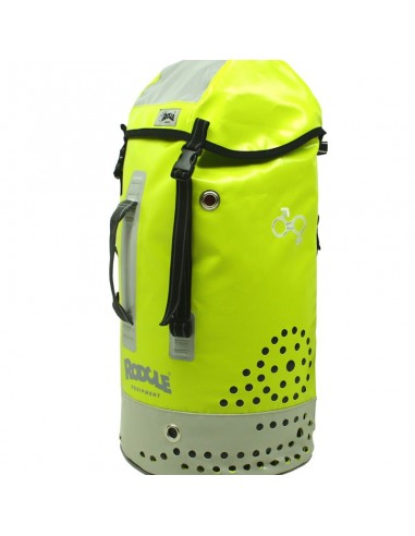 chichín 40+2 verde fluor - mochila barrancos mujer - rodcle