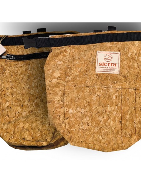solid bucket cork - bolsa magnesio para boulder - sierra