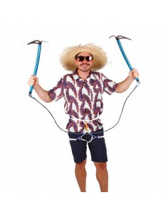 hydra leash (blue) - dragonera bífida para piolets - blue ice 2