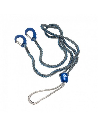 hydra leash (blue) - dragonera bífida para piolets - blue ice