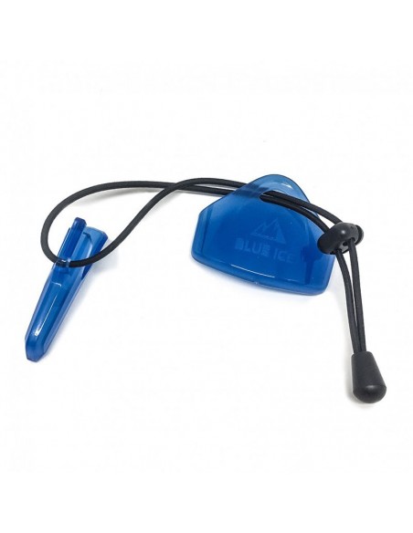 pick/adze protector - protector punta/pala piolet - blue ice