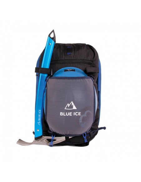 dragonfly 18l (black) - mochila alpinismo ultraligera - blue ice