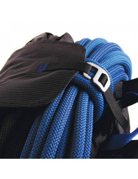 dragonfly 18l (black) - mochila alpinismo ultraligera - blue ice