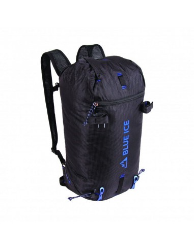 dragonfly 18l (black) - mochila alpinismo ultraligera - blue ice