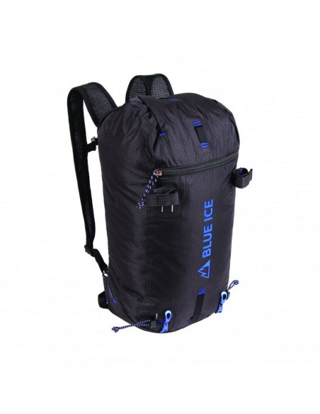 dragonfly 18l (black) - mochila alpinismo ultraligera - blue ice