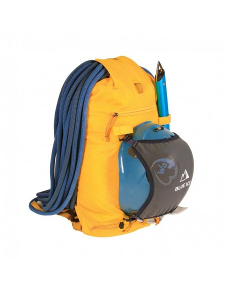 dragonfly 18l (spectra yellow) - mochila alpinismo ultraligera - blue ice