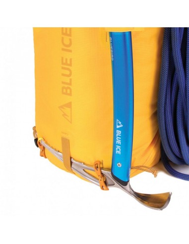 dragonfly 18l (spectra yellow) - mochila alpinismo ultraligera - blue ice