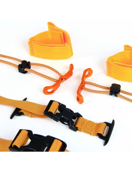 dragonfly 18l (spectra yellow) - mochila alpinismo ultraligera - blue ice