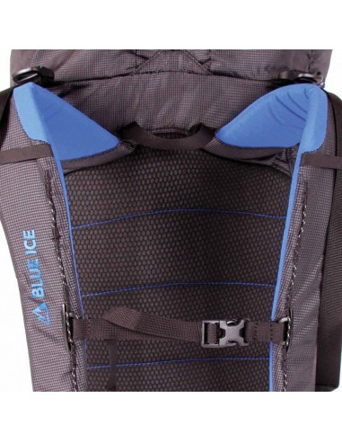 dragonfly 45l (black) - mochila alpinismo ultraligera - blue ice