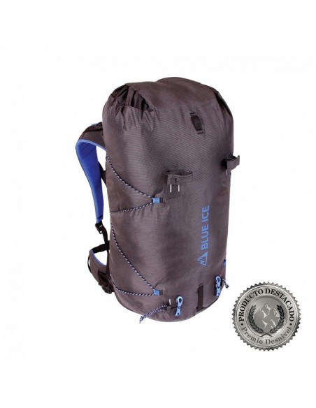 dragonfly 45l (black) - mochila alpinismo ultraligera - blue ice