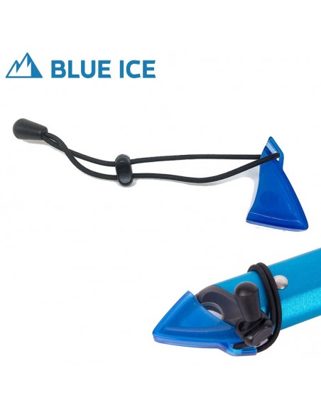 spike protector - protector regatón piolet - blue ice