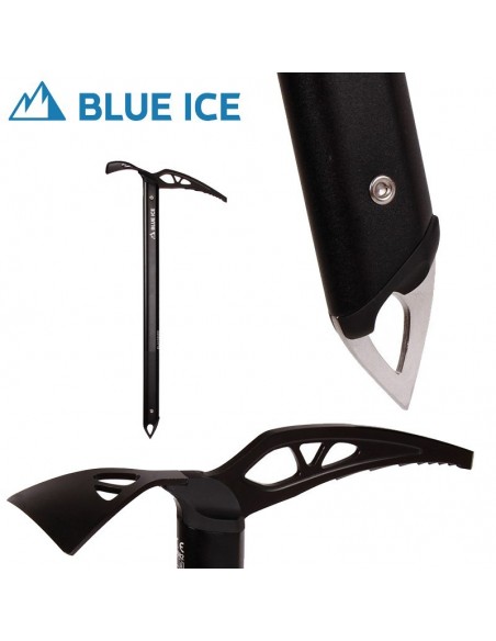 pack crampones vasak flexlock + piolet blackbird - Petzl/Blue Ice