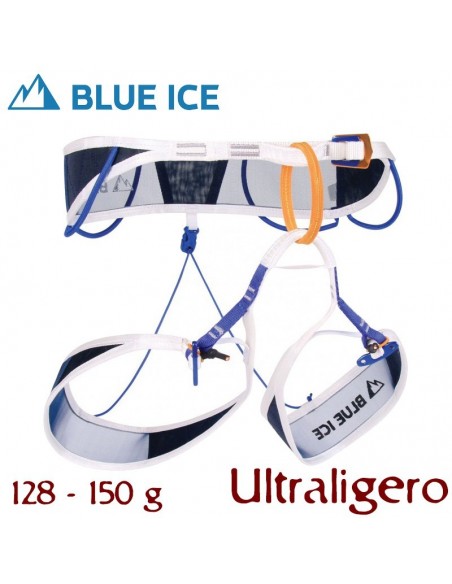 pack mochila dragonfly 25l (black) + arnés choucas pro - blue ice