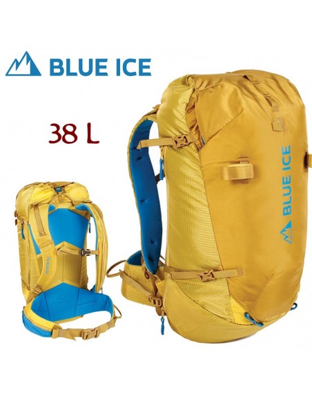 kume 38l (super lemon) - mochila de ski y alpinismo - blue ice