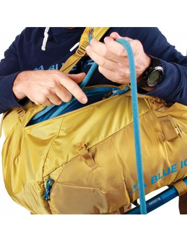 kume 38l (super lemon) - mochila de ski y alpinismo - blue ice
