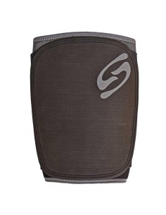 rodillera/muslera hebilla large slim (black) - send 2