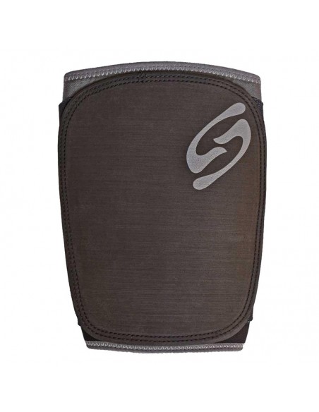 rodillera/muslera hebilla large slim (black) - send