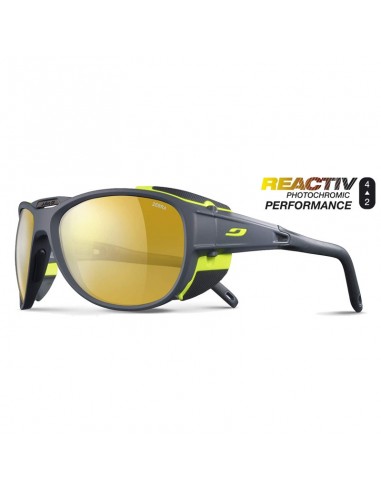 explorer 2.0 (matt grey/green ) reactiv performance - gafas de sol alpinismo - julbo