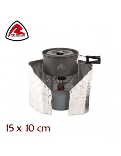 foil windshield 15x10cm - paravientos reflector - robens