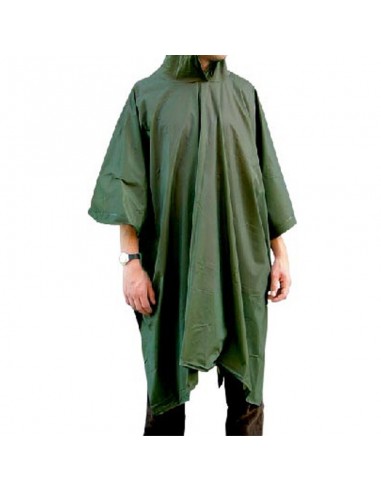 poncho antilluvia pvc (verde) - atipick