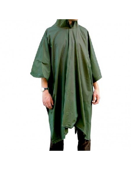 poncho antilluvia pvc (verde) - atipick