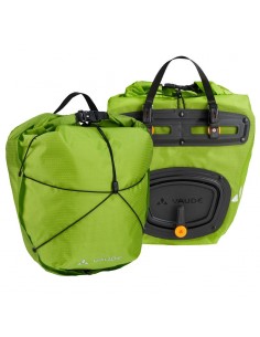 aqua front light ( green ) - bolsas dentaleras 2 piezas  22l - vaude 2