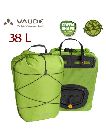 aqua back light ( green ) - bolsas traseras 2 piezas 38l - vaude