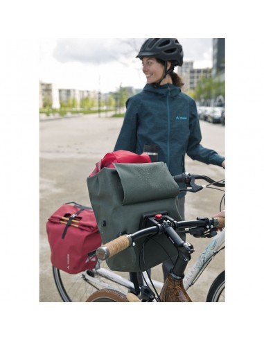 comyou box ( darkred ) - bolsa de manillar 9l - vaude