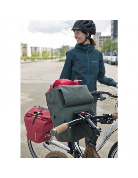 comyou box ( darkred ) - bolsa de manillar 9l - vaude