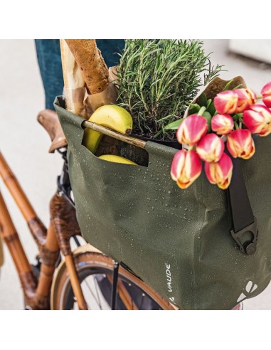 comyou shopper (darkred) - bolsa impermeable 15l - vaude