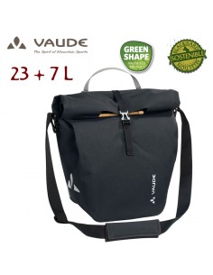 comyou back single (black) - bolsa trasera 23+7l - vaude