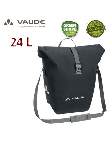 aqua back deluxe single ( black ) - bolsa trasera 24l - vaude