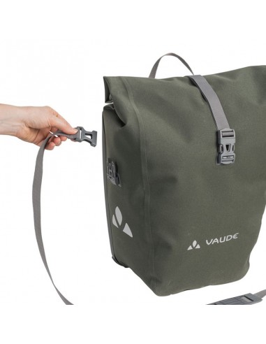 aqua back deluxe single ( Olive ) - bolsa trasera 24l - vaude