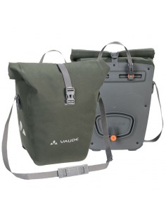 aqua back deluxe (olive) 48l - alforjas traseras (2 piezas de 24l) - vaude 2