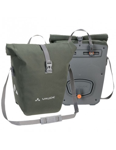 aqua back deluxe (olive) 48l - alforjas traseras (2 piezas de 24l) - vaude