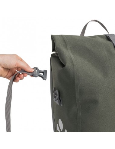 aqua back deluxe (olive) 48l - alforjas traseras (2 piezas de 24l) - vaude