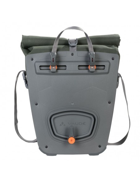 aqua back deluxe (olive) 48l - alforjas traseras (2 piezas de 24l) - vaude