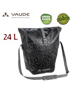 aqua back luminum single ( black ) - alforja trasera 24 l - vaude